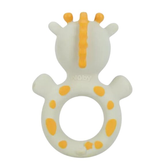 Nuby Natural Rubber Teether - Giraffe - Picture 4 of 5